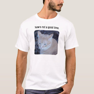 不運な猫 Tシャツ