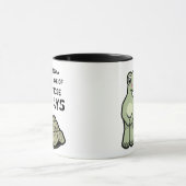 不運の日のかわいいカメ マグカップ (中央)