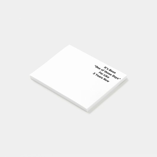 不運の日 ポストイット (アングル)