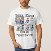 "。不運の日"。 Tシャツ (正面)