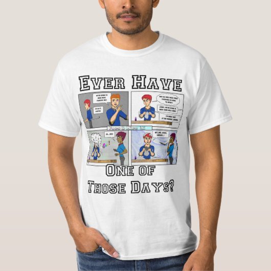 "。不運の日"。 Tシャツ (正面)