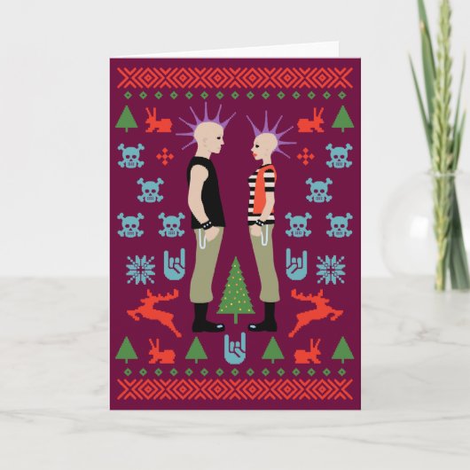 不道徳なクリスマス シーズンカード (正面)