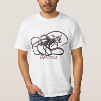 不道徳なSharktopus Tシャツ