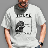 不遜な黒猫のミーム トライブレンドTシャツ