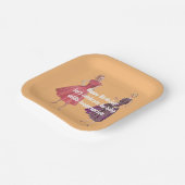 不適切なおもしろいレトロ誕生日 ペーパープレート (傾斜あり)