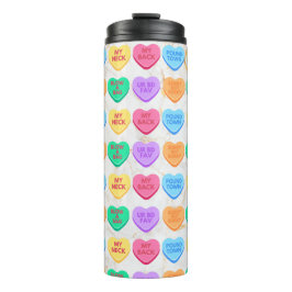 不適切な会話キャンディハート タンブラー
