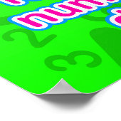 不適切な分数=学生のポスター/いかりチャート ポスター (角)