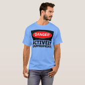 不適切な大人向け Tシャツ (正面フル)