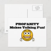 不適切な表現 ポストカード (正面/裏面)