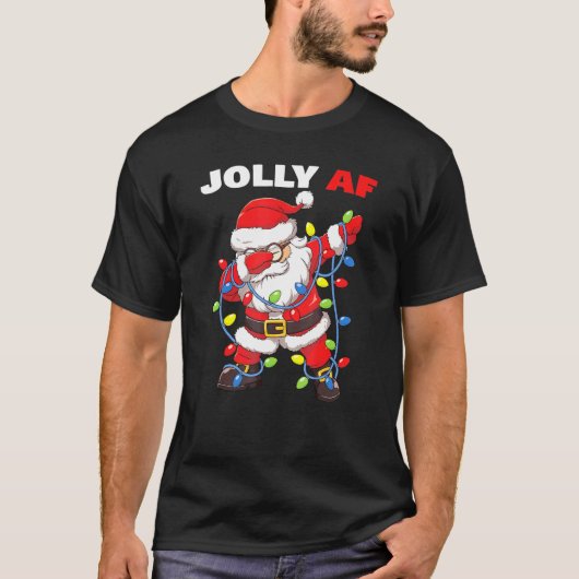 不適切なSanta Afすてきクリスマストル Tシャツ (正面)