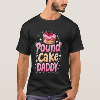 不適切 ケーキを叩くパパ 恥ずかしい大人 Tシャツ