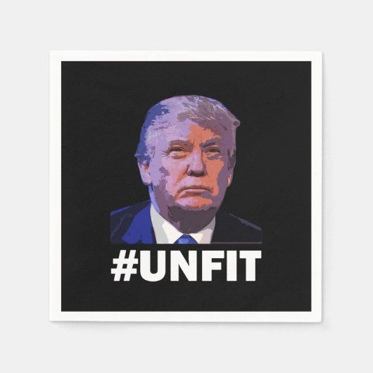 不適合 スタンダードカクテルナプキン (正面)