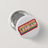 不適当なレズビアン 缶バッジ (正面&裏面)