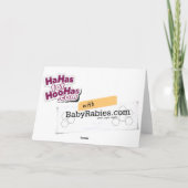 不適当な小妖精や小人の挨拶状 シーズンカード (裏面)