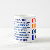 "不適当な意見" コーヒーマグカップ (中央)