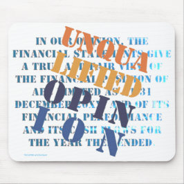 "不適当な意見" マウスパッド