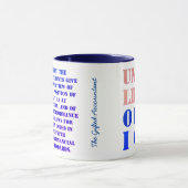 "不適当な意見" マグカップ (中央)