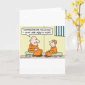 不適当な感動させる刑務所 カード (黄色い花)