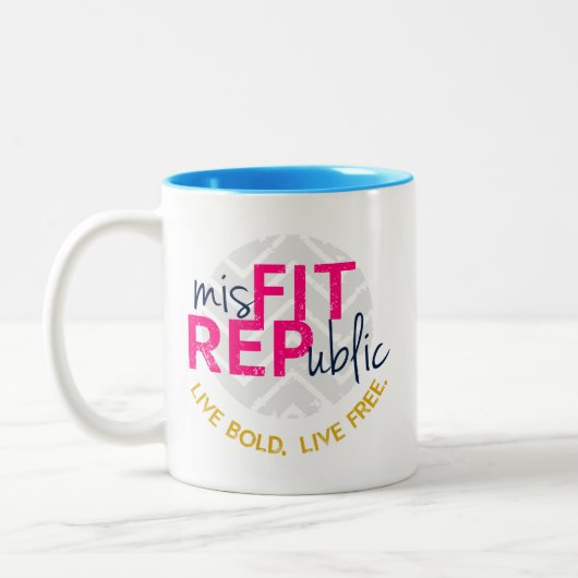 不適当な物のマグ ツートーンマグカップ (左)