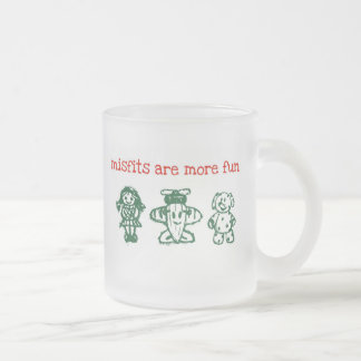 不適当な物のマグ フロストグラスマグカップ