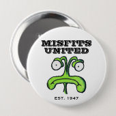 不適当な物の統一されたなボタン 缶バッジ (正面&裏面)