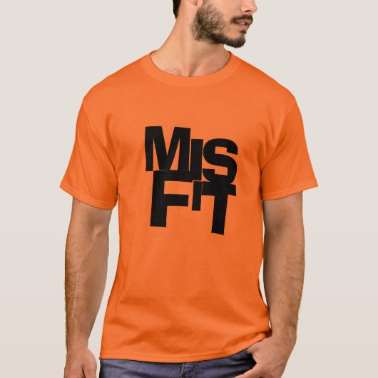 不適当な物のTシャツ Tシャツ (正面)