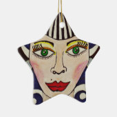 "不適当な物人形" セラミックオーナメント (右)