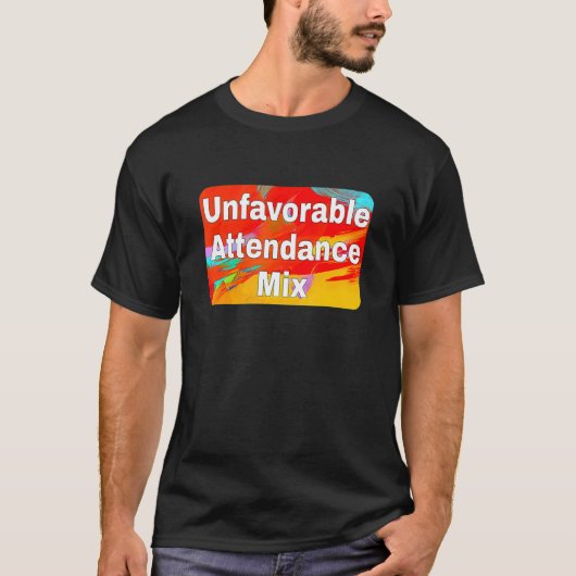 不都合な出席者 Tシャツ (正面)
