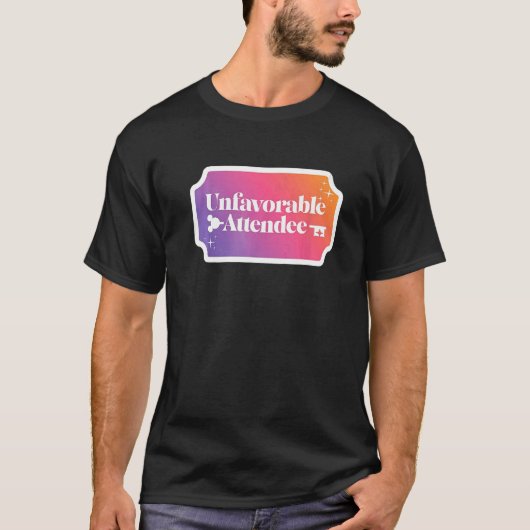 不都合な出席者 Tシャツ (正面)