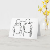 不釣合の双子 カード (黄色い花)