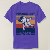 不随意ヨガおもしろい柔術愛人 Tシャツ (デザイン正面)