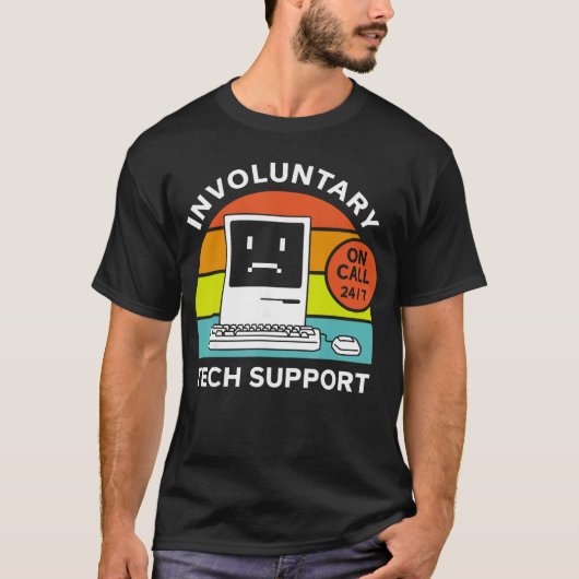不随意性エコーサポート 楽しい Tシャツ (正面)