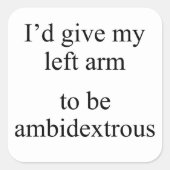 不離れ善 スクエアシール (正面)