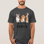 与えうさぎたち Tシャツ (正面)