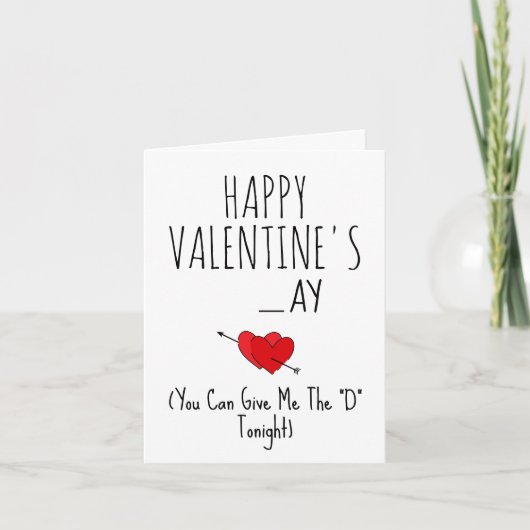 与えおもしろい今夜は私が幸せいけななVday シーズンカード (正面)