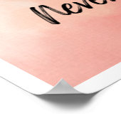 与えおもしろいNever Up #Frog Choking Bird Poster ポスター (角)