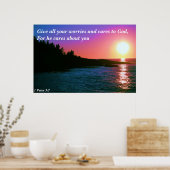 与えご心配気に事 ポスター (キッチン)