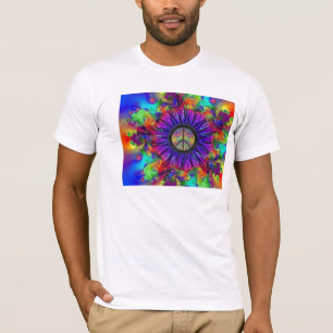 "与えて下さい平和にチャンス"を Tシャツ