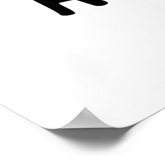 与えのチャンスおもしろいを逃す ポスター (角)