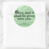 与えのルカ6-38 ラウンドシール (バッグ)