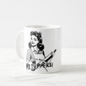 与えの背中 コーヒーマグカップ (正面左)