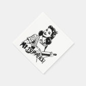 与えの背中 スタンダードカクテルナプキン (角)