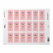 与えの読フクロウ ラベル (フルシート)