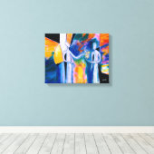 与えの2 キャンバスプリント (インサイチュ (ウッドフロア))