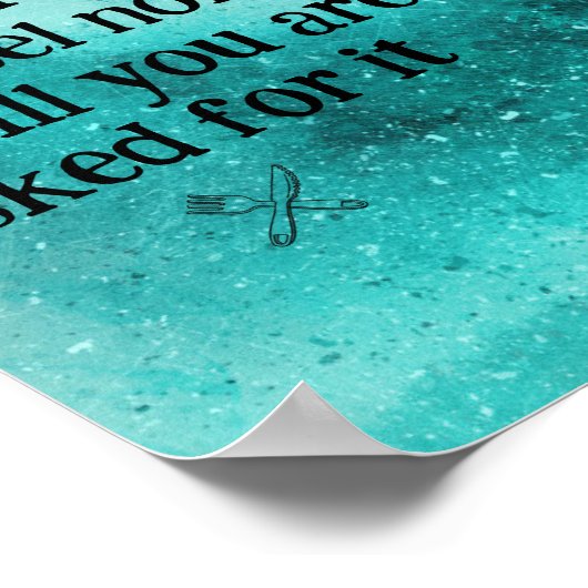 与えはポスター ポスター (角)