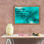 与えはポスター ポスター