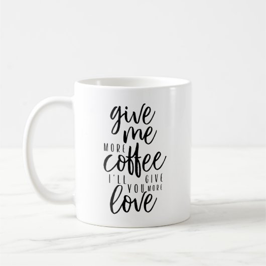与えもっとコーヒー コーヒーマグカップ (左)