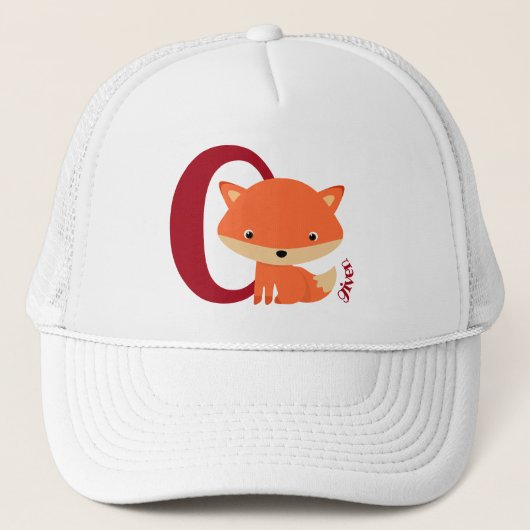 与えられるゼロキツネ-かわいく皮肉なアカギツネ キャップ (正面)