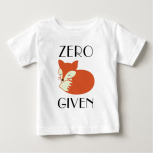 与えられるゼロキツネ ベビーTシャツ