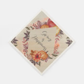 「与えることこそが幸せの標準」ランチョン ペーパーナプキン スタンダードランチョンナプキン (角)